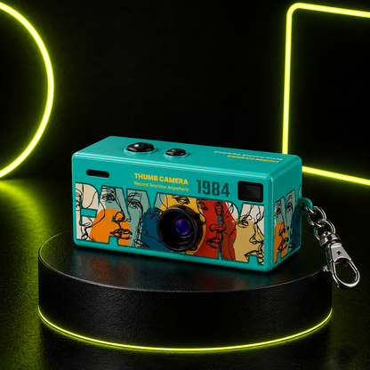 Green Thumb Camera retro mini HD digital camera 
