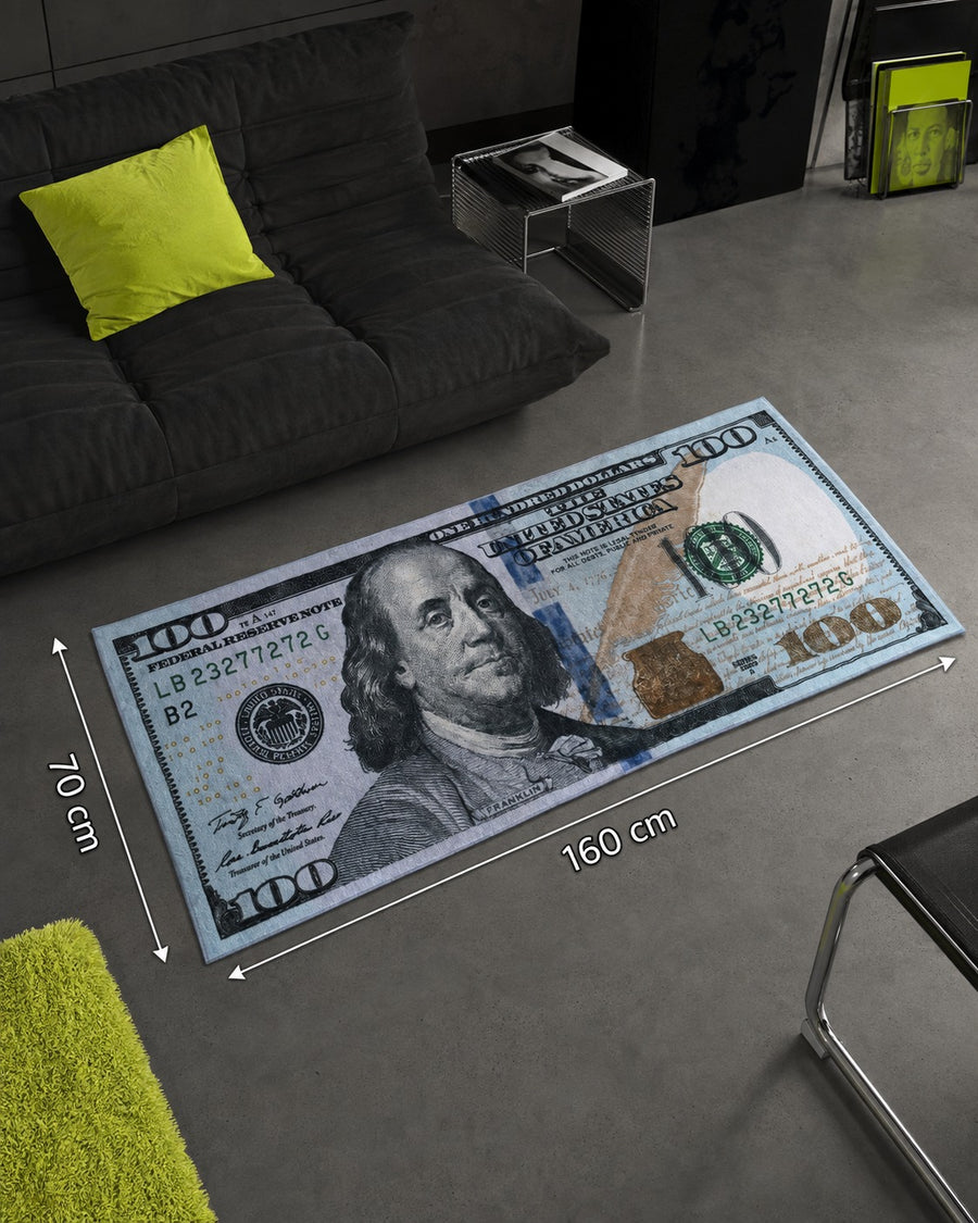 Money Rug | $100 Bill Statement Carpet