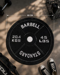 Gym Plate Rug | 45 LB Weight Plate Statement Rug