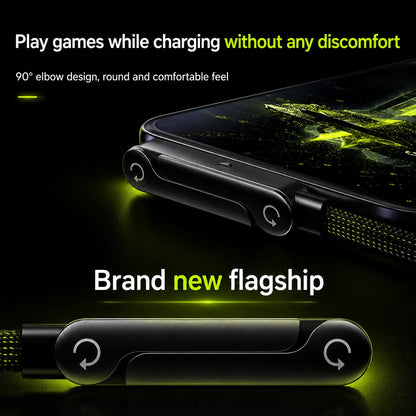 240W braided USB-C charging cable