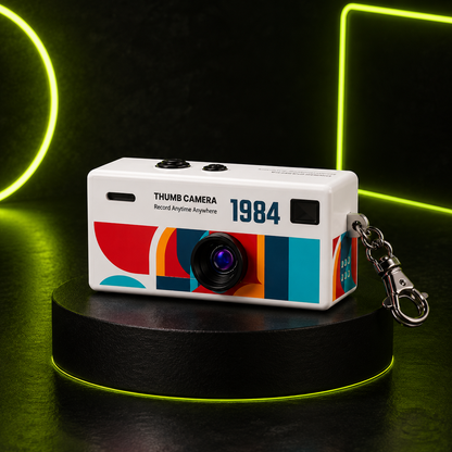 White Thumb Camera retro mini HD digital camera 