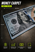 Money Rug | $100 Bill Statement Carpet