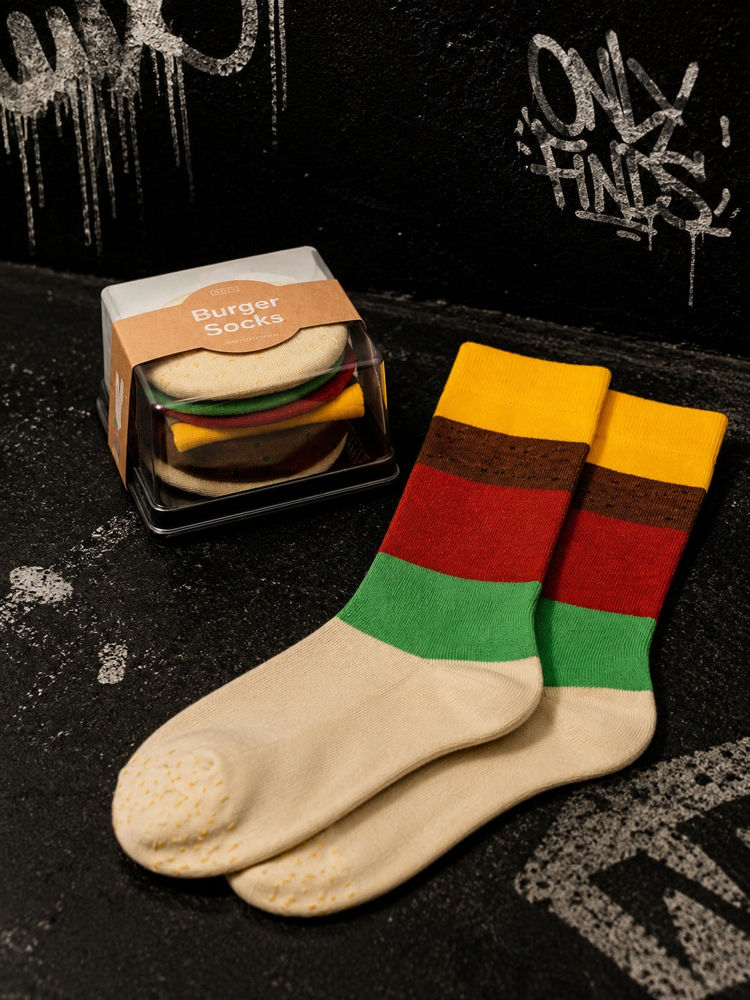 Burger Socks | Tastiest Pair You'll Ever Wear