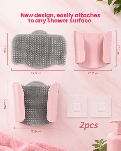 Wall mounted shower hair catcher dimensions